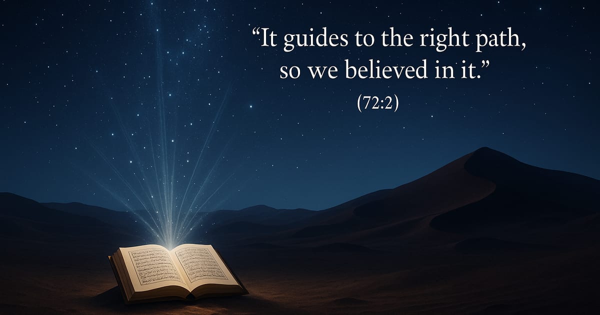 If Even the Jinn Believed, What About Us?