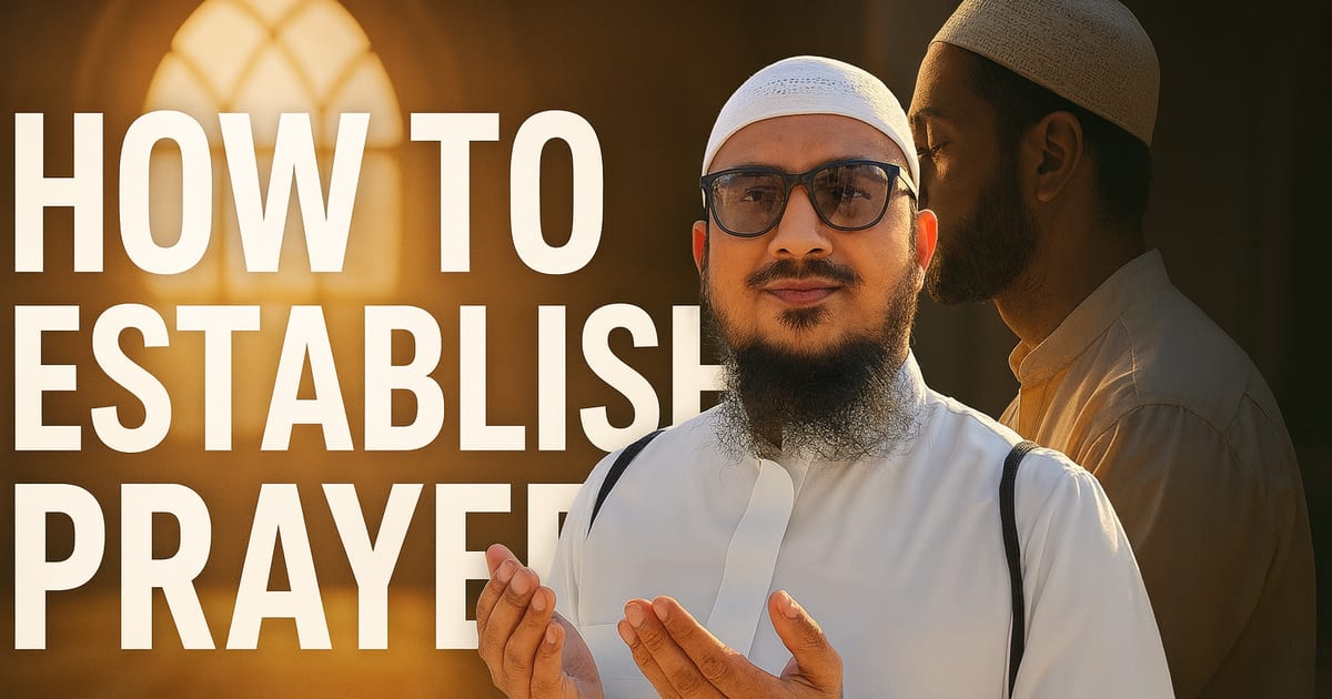 🌸 How to Fall in Love with Salah 🌸