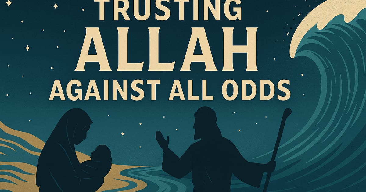🌊 Lessons from Musa (عليه السلام) and His Mother