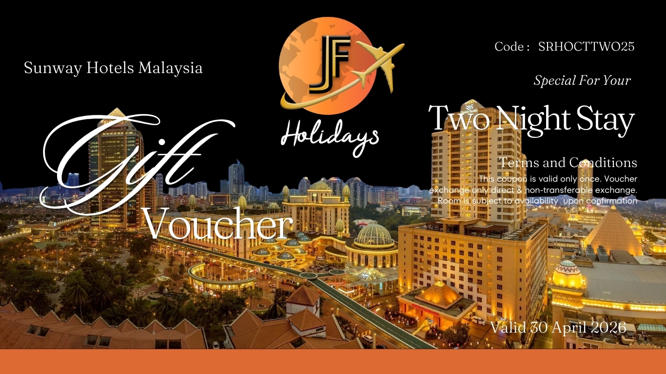 Buy Now and Stay Later Promotion - Gift Voucher
